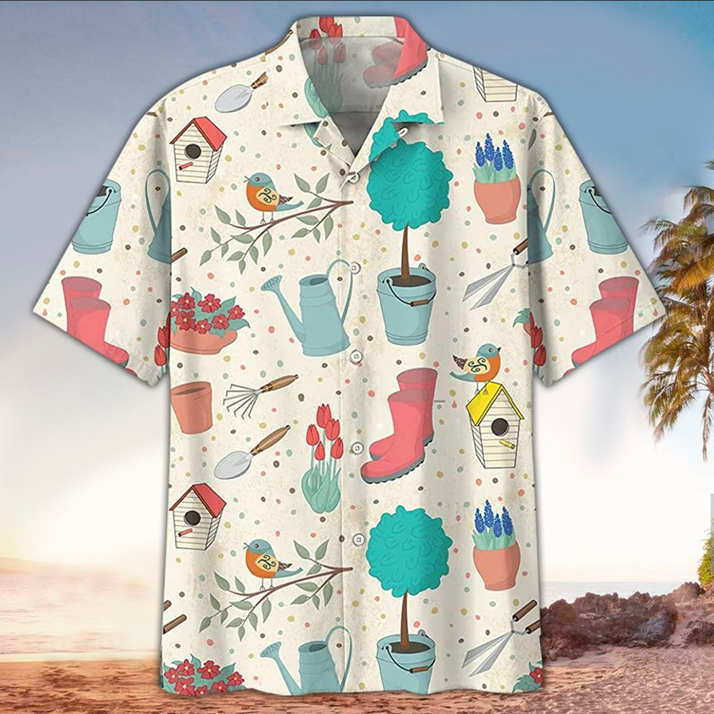 Gardening Hawaiian Shirt Perfect Gardening Clothing Shirt For Men and Women