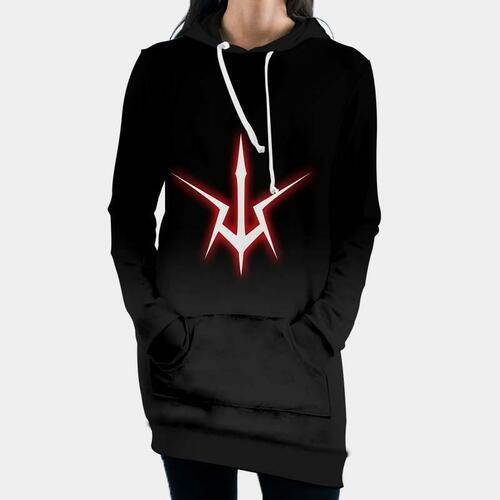 Geass Symbol Hooded Dress Code Geass 3d Hoodie Dress Sweater Dress Sweatshirt Dress Hoodie