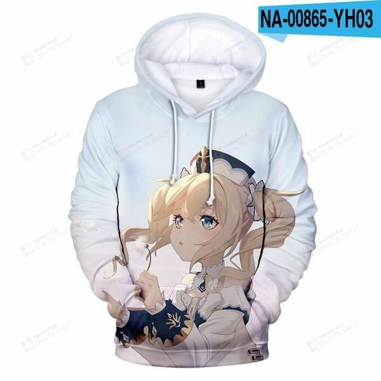 Genshin Impact 3d All Over Print Hoodie