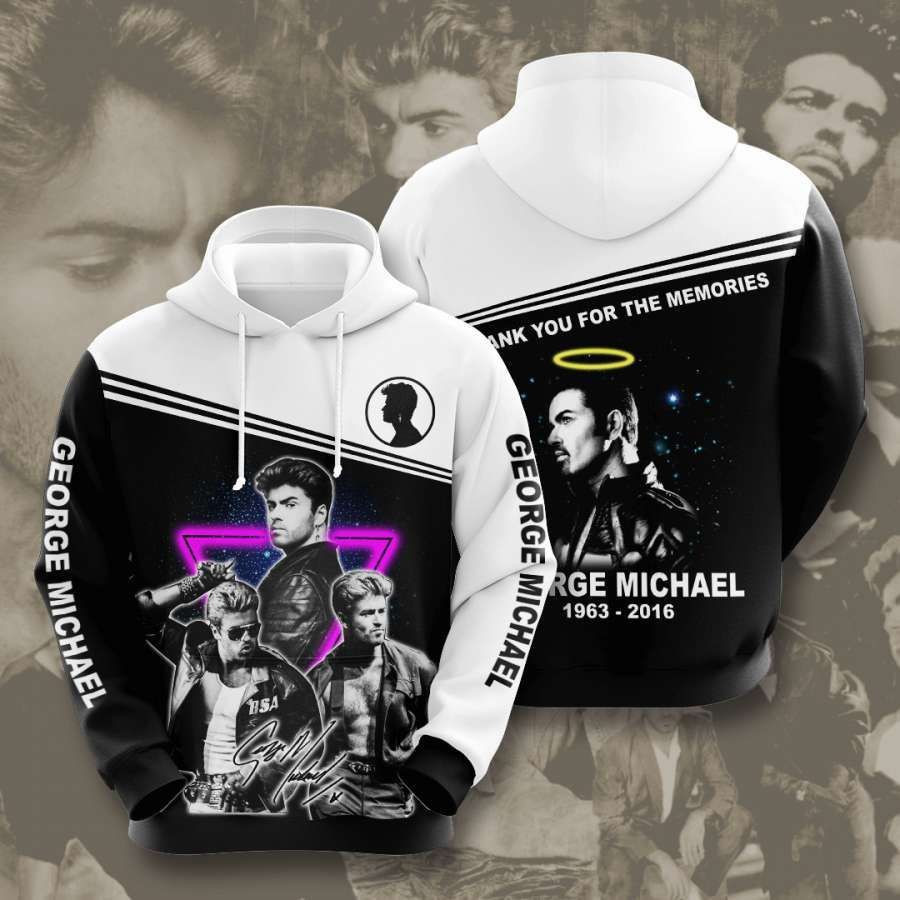 George Michael No697 Custom Hoodie 3D All Over Print