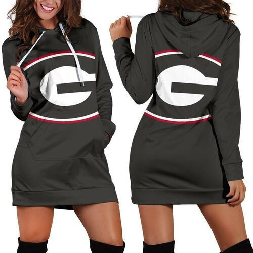 Georgia Athletics Hoodie Dress Sweater Dress Sweatshirt Dress 3d All Over Print For Women Hoodie