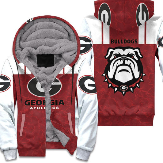 Georgia Bulldogs Athletics Ncaa For Bulldogs Lover 3D Printed Hoodie 3D Jersey Fleece Hoodie