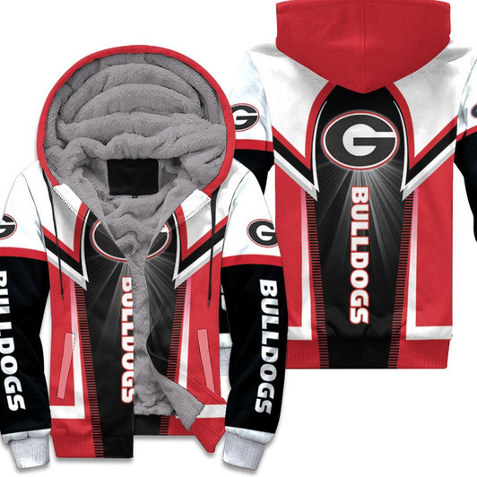 Georgia Bulldogs Ncaa For Bulldogs Fan 3D Fleece Hoodie