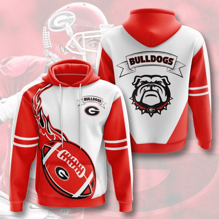 Georgia Bulldogs No703 Custom Hoodie 3D