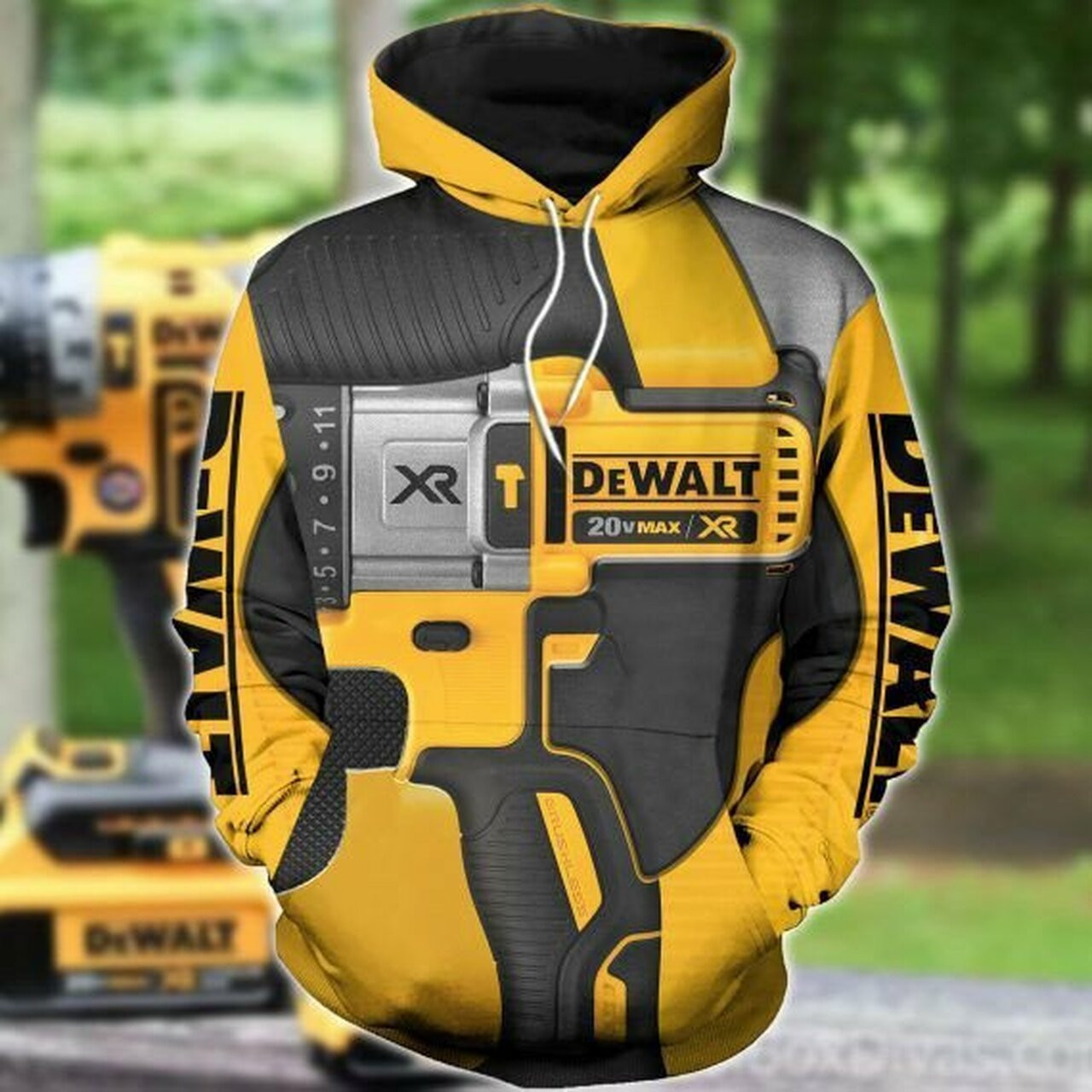 Gift Ideas Dewalt Power Tools Unisex Hoodie