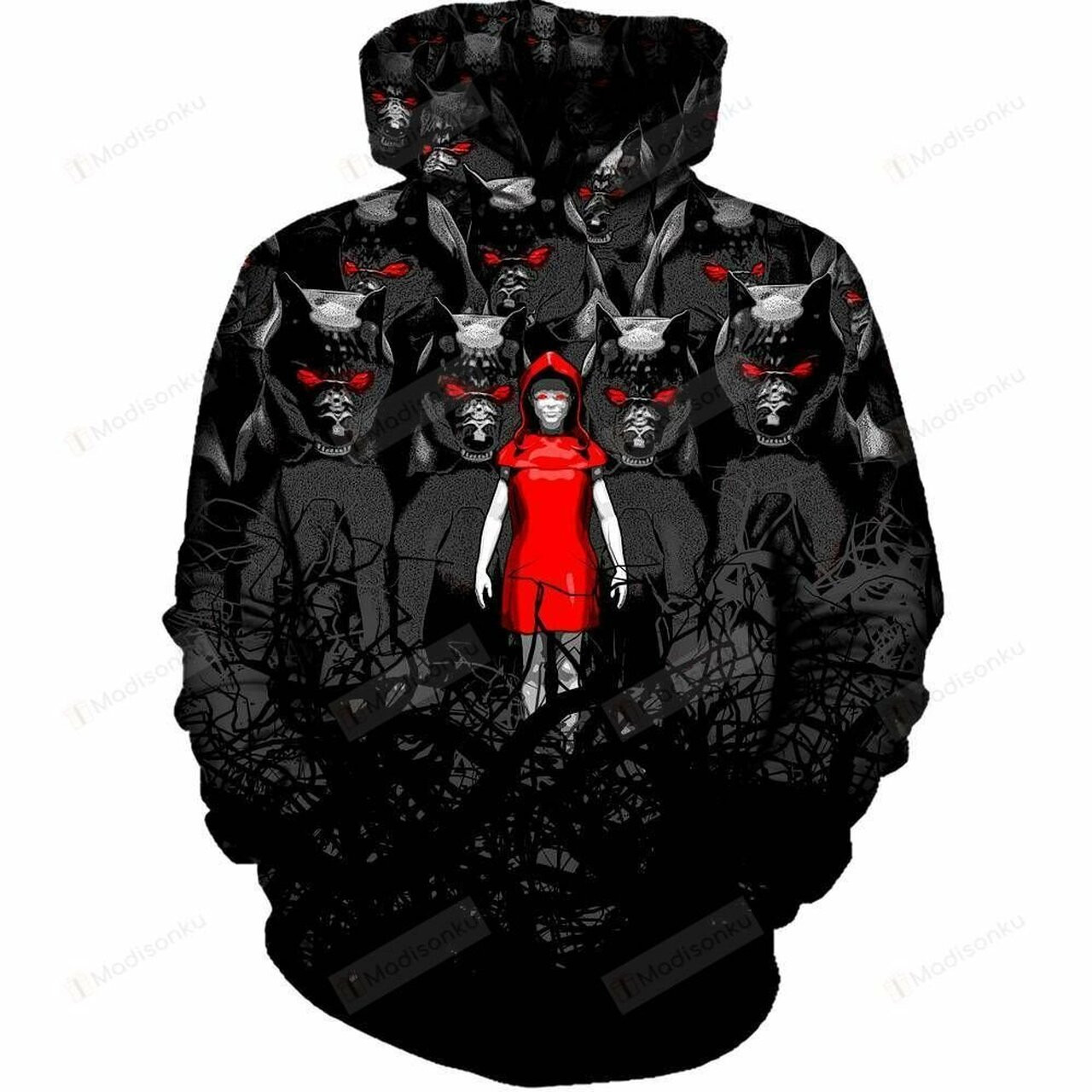 Girl N The Hood 3d All Over Printed Hoodie