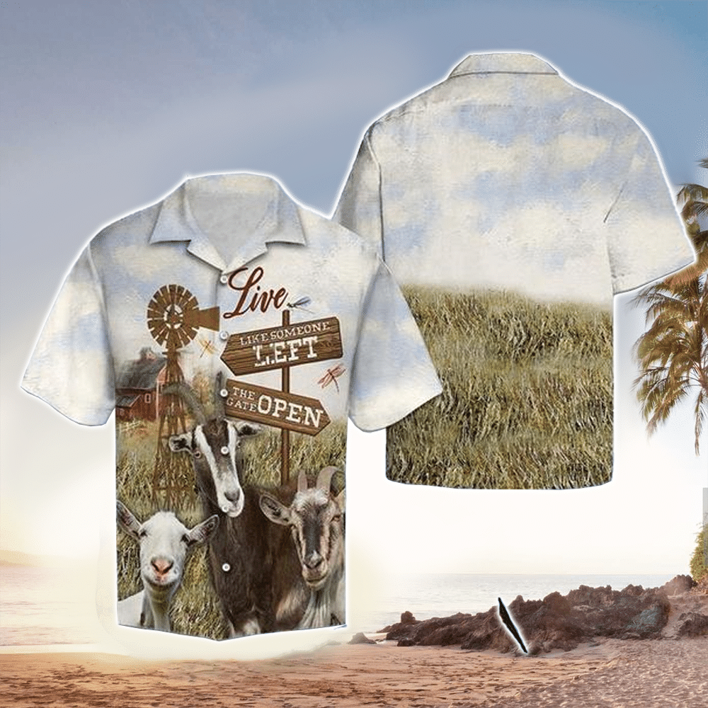 Goat Fam Hawaiian Shirt for Men and Women