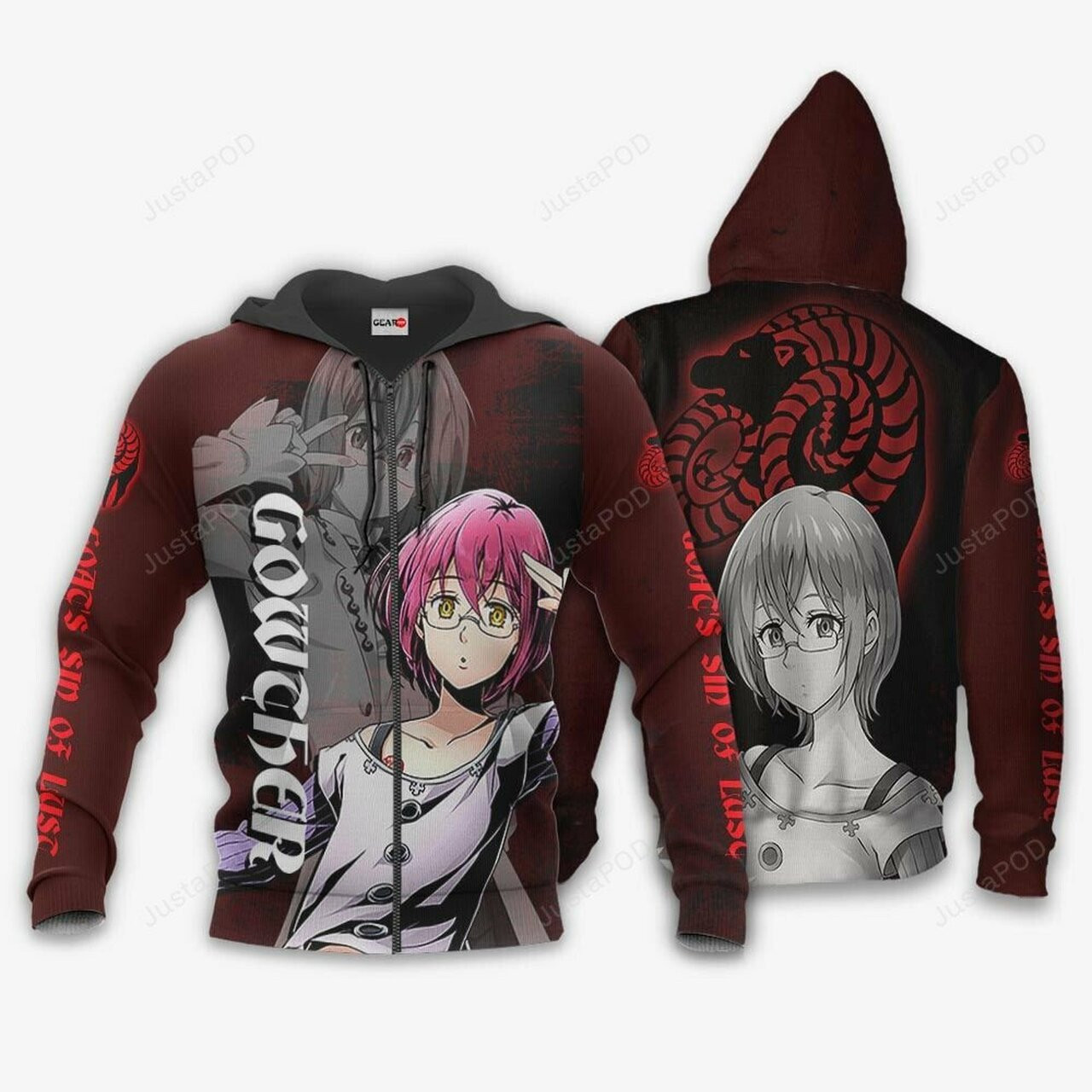 Goats Sin Of Lust Gowther 3d All Over Print Hoodie