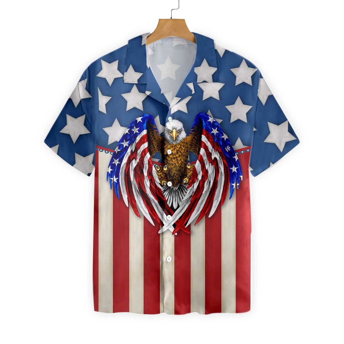 God Bless America 4th Of July Hawaiian Shirt