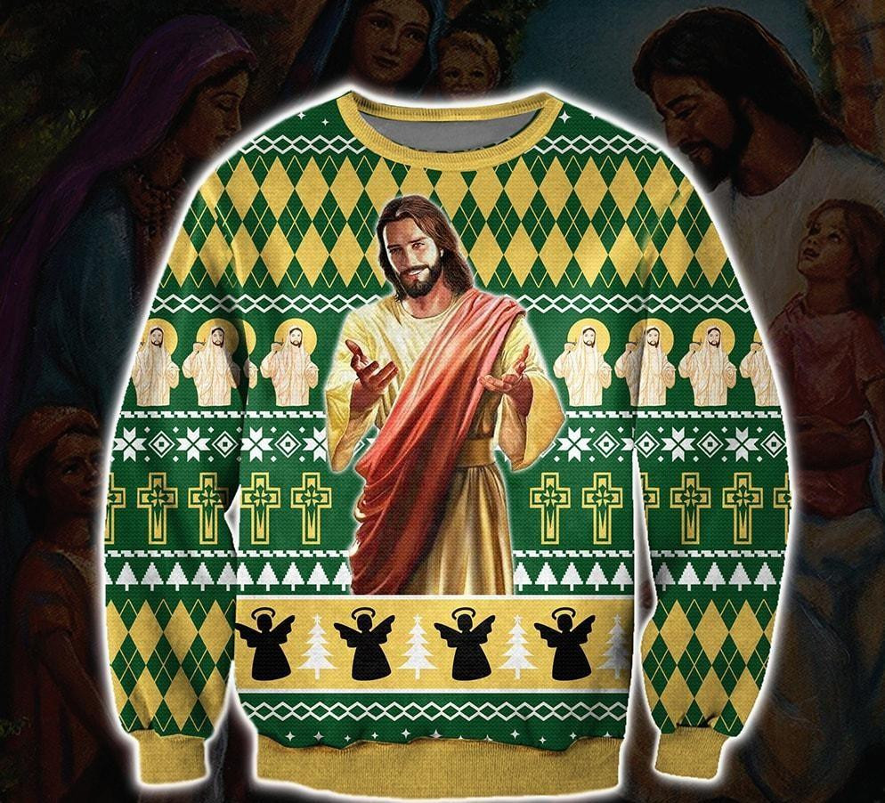 God Ugly Christmas Sweater Ugly Sweater For Men Women
