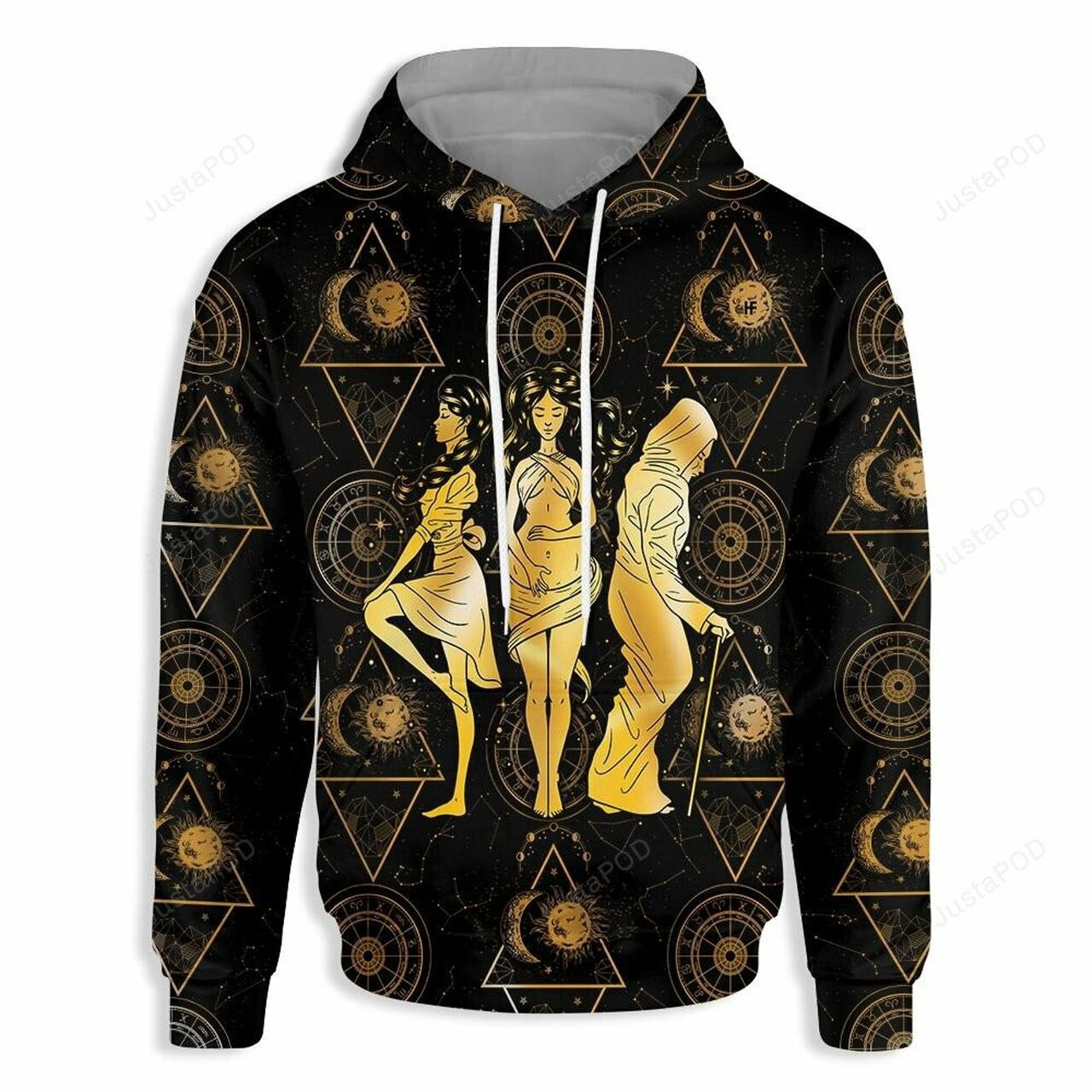 Goddess Of Fertility Wicca 3d All Over Printed Hoodie