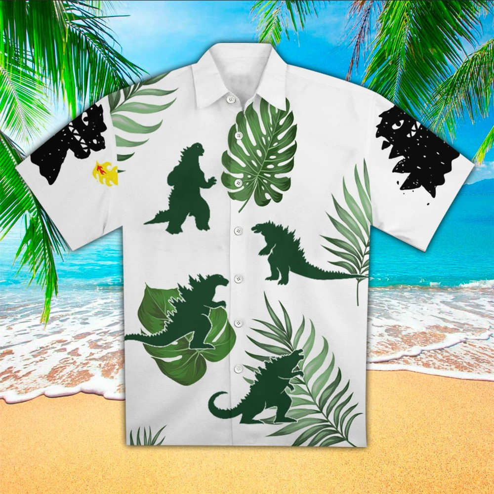 Godzilla Hawaiian Shirt Godzilla Lover Gifts Shirt For Men and Women
