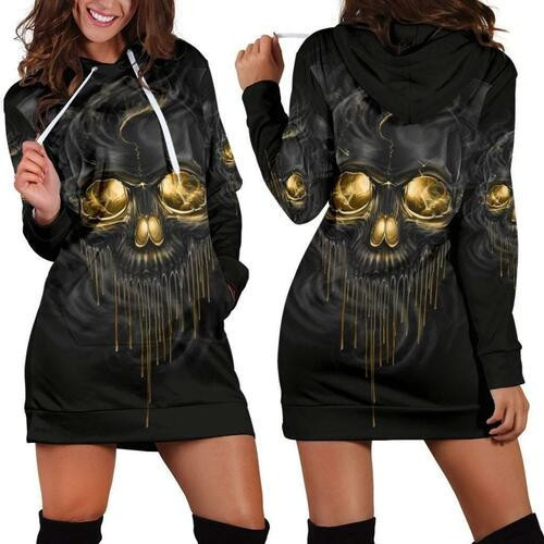 Golden Eyes Womens Hoodie Dress Sweater Dress Sweatshirt Dress 3d All Over Print For Women Hoodie