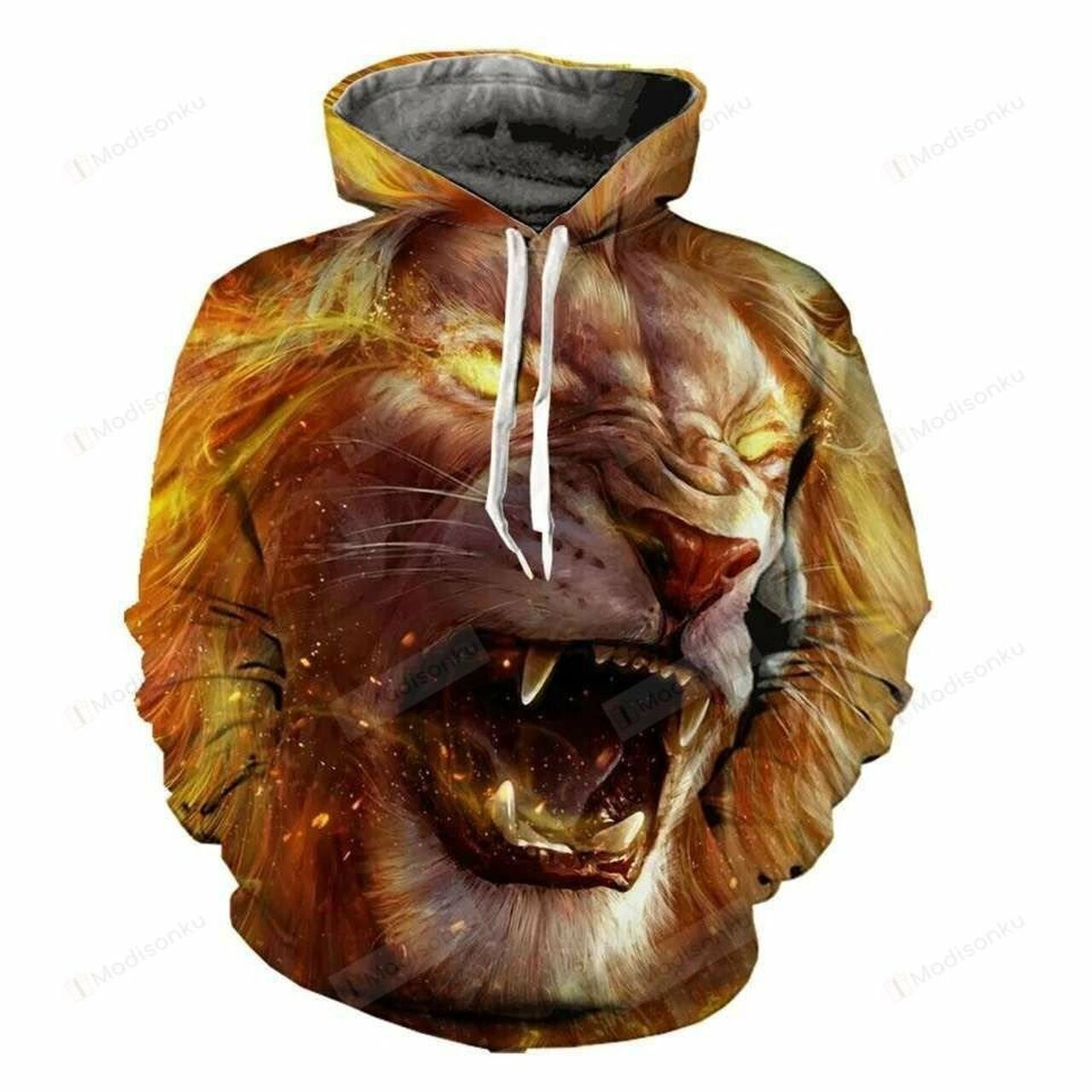 Golden Lion For Unisex 3d All Over Print Hoodie