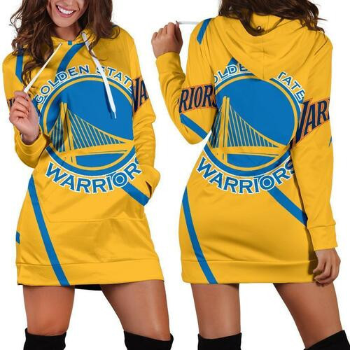 Golden State Warriors Hoodie Dress Sweater Dress Sweatshirt Dress 3d All Over Print For Women Hoodie