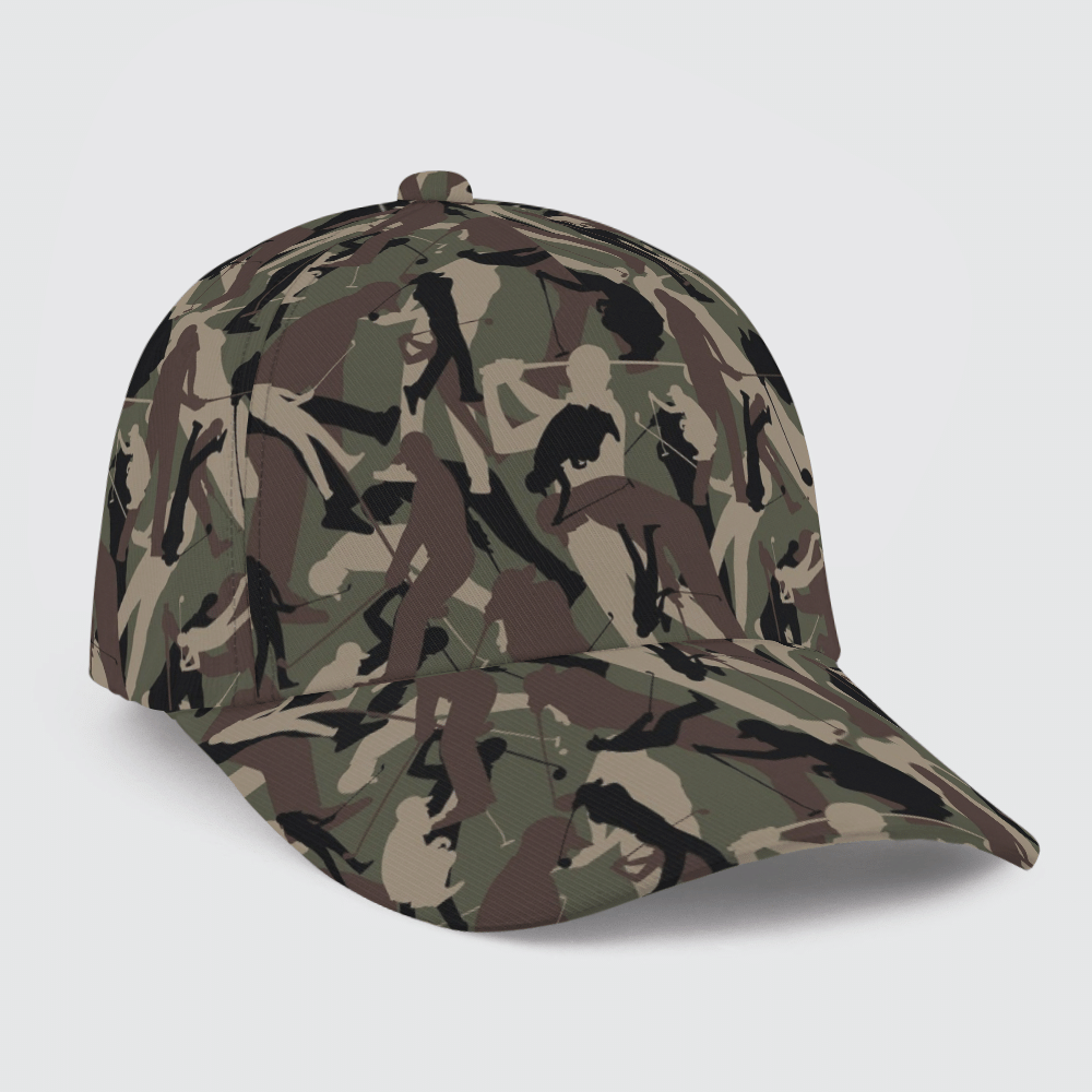 Golf Camouflage Pattern Golf Cap Golf Hats For Men