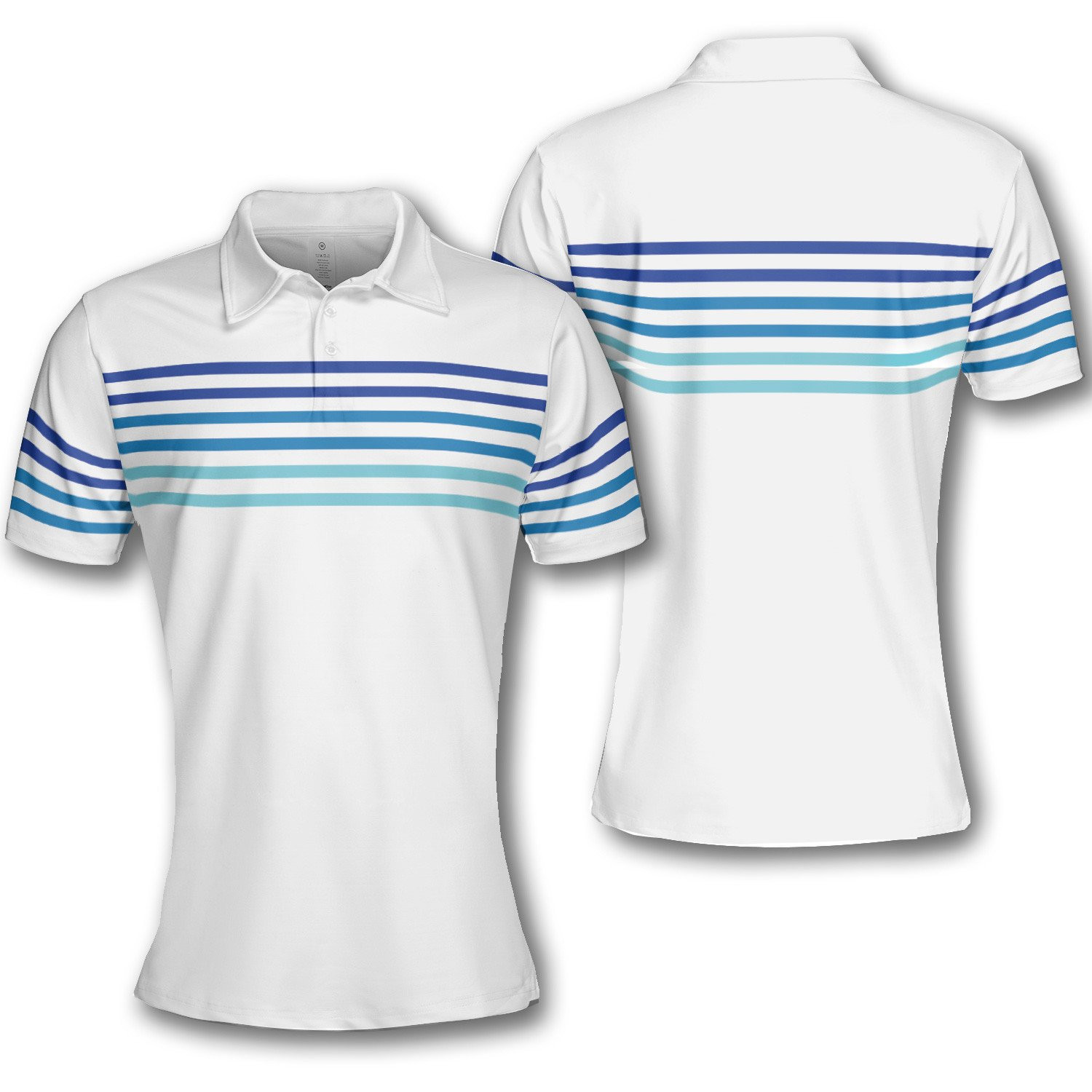 Golf Horizontal Striped Women Short Sleeve Woman Polo Shirt