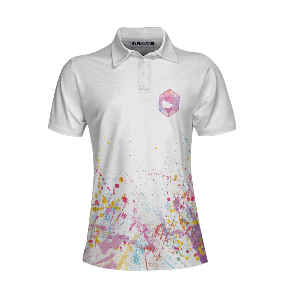 Golf Is Fore Girls Golf Short Sleeve Women Polo Shirt Unique Gift For Female Golfers