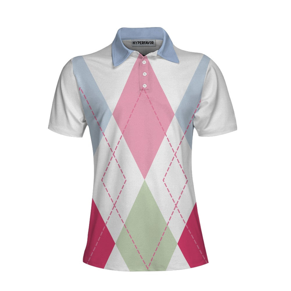 Golf Isnt For Everyone Only Cool People Seem To Like It Golf Short Sleeve Women Polo Shirt Argyle Polo Shirt