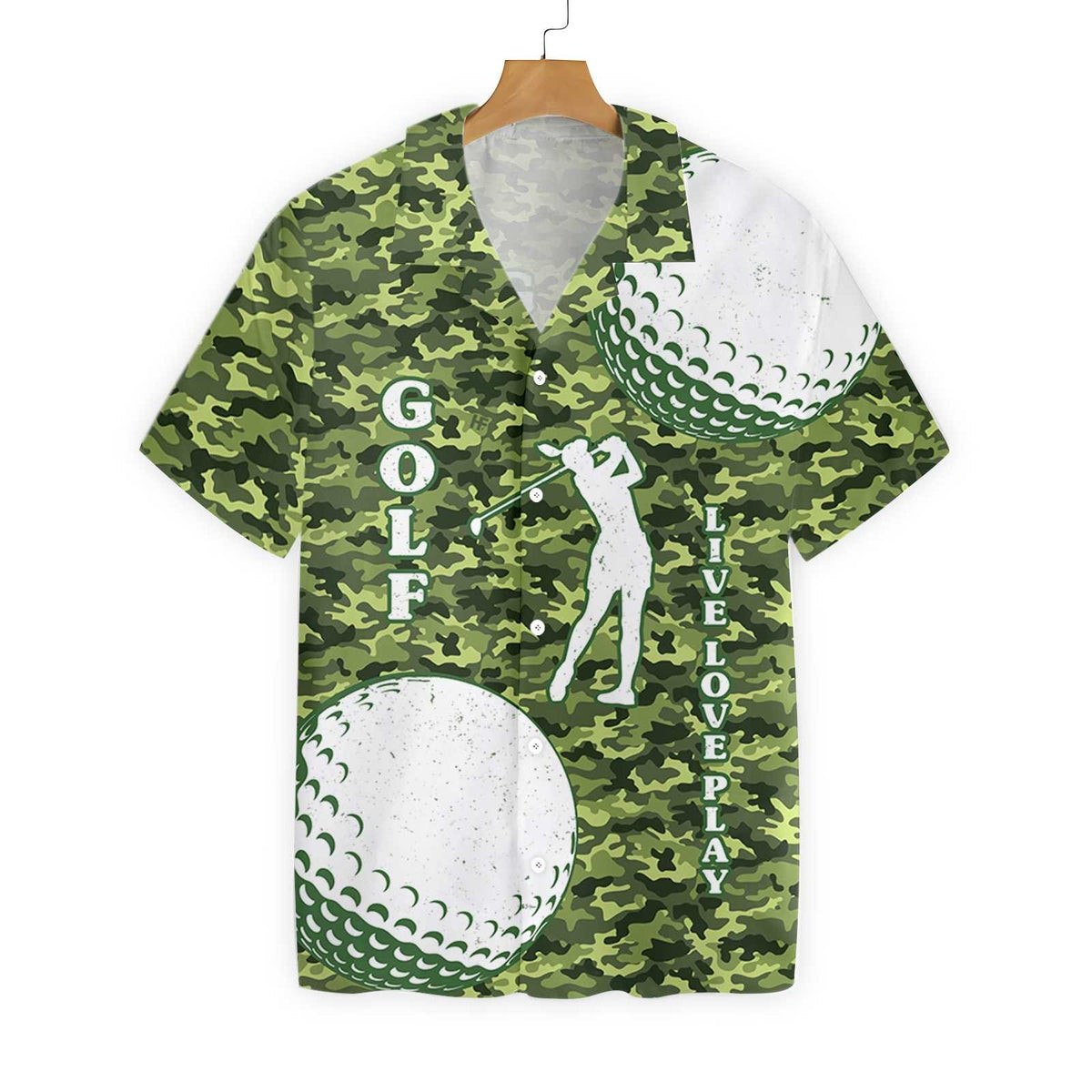 Golf Live Love Play Hawaiian Shirt