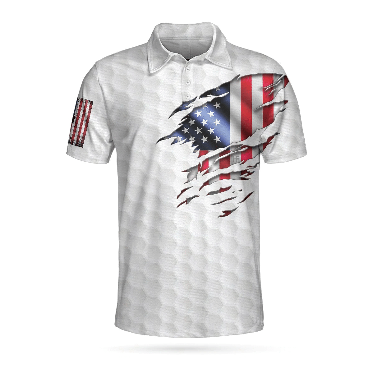 Golf Solves Most Of My Problems Polo Shirt American Flag Polo Shirt Golf Shirt For Music Lovers