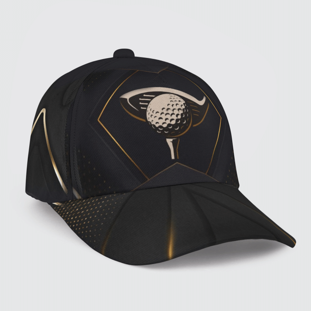 Golf Swing Yellow Digital Cap Golf Hats For Men