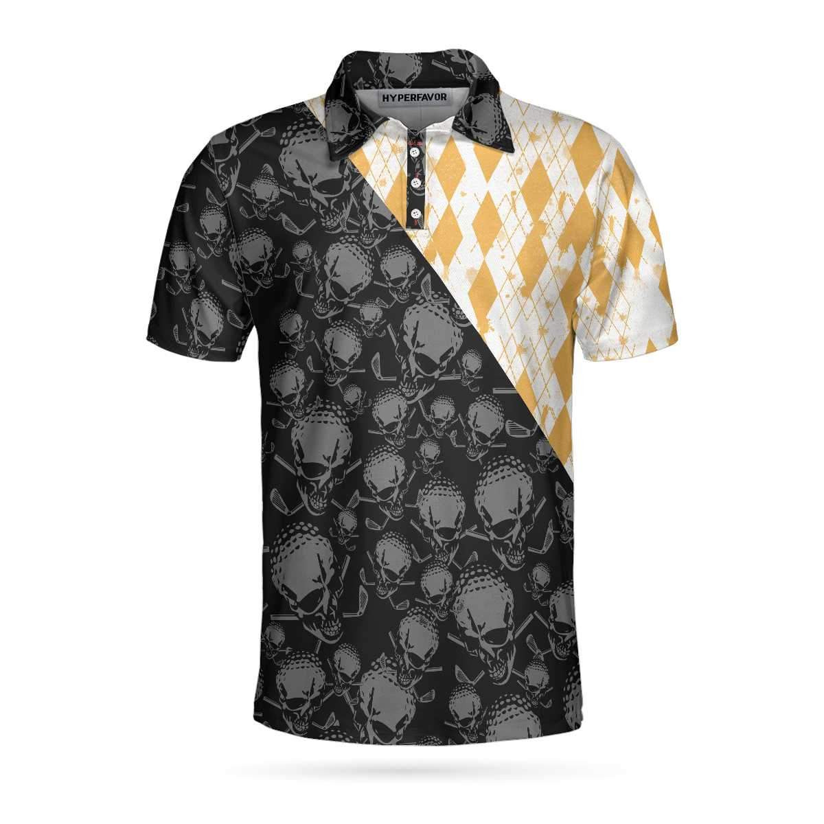 Golf The Only Sport Where You Can Drink  Drive Polo Shirt Skull Drinking Polo Shirt For Golfers Best Argyle Shirt