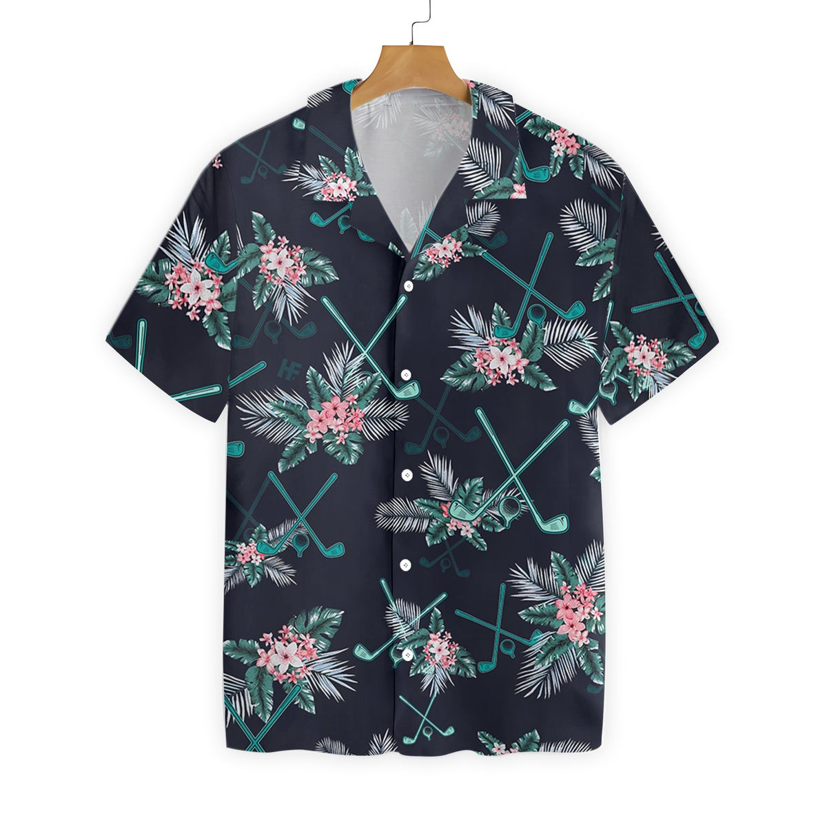 Golf Tropical Hawaiian Shirt