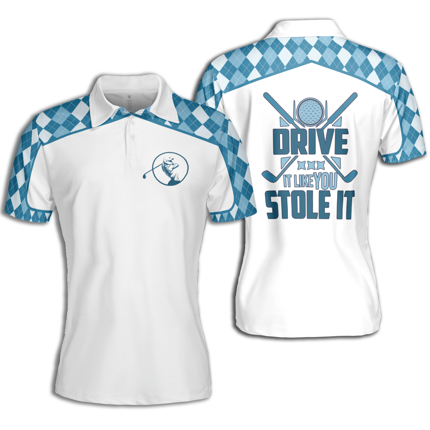 Golf Women Drive It Like You Stole It Short Sleeve Woman Polo Shirt