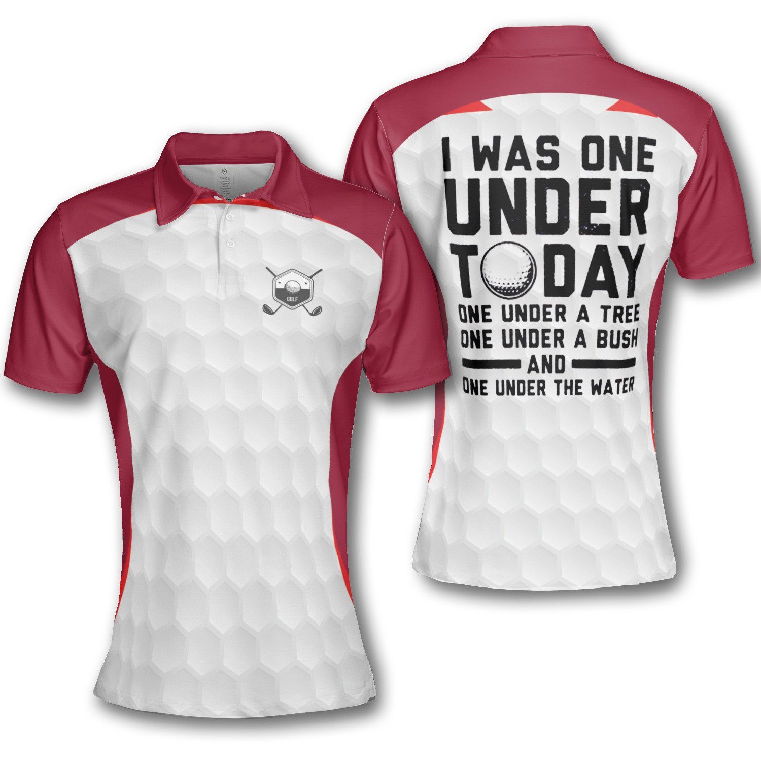 Golf Women I Was Under Today Short Sleeve Woman Polo Shirt