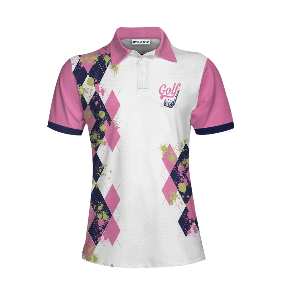 Golfing Weekend Forecast Golf Short Sleeve Women Polo Shirt