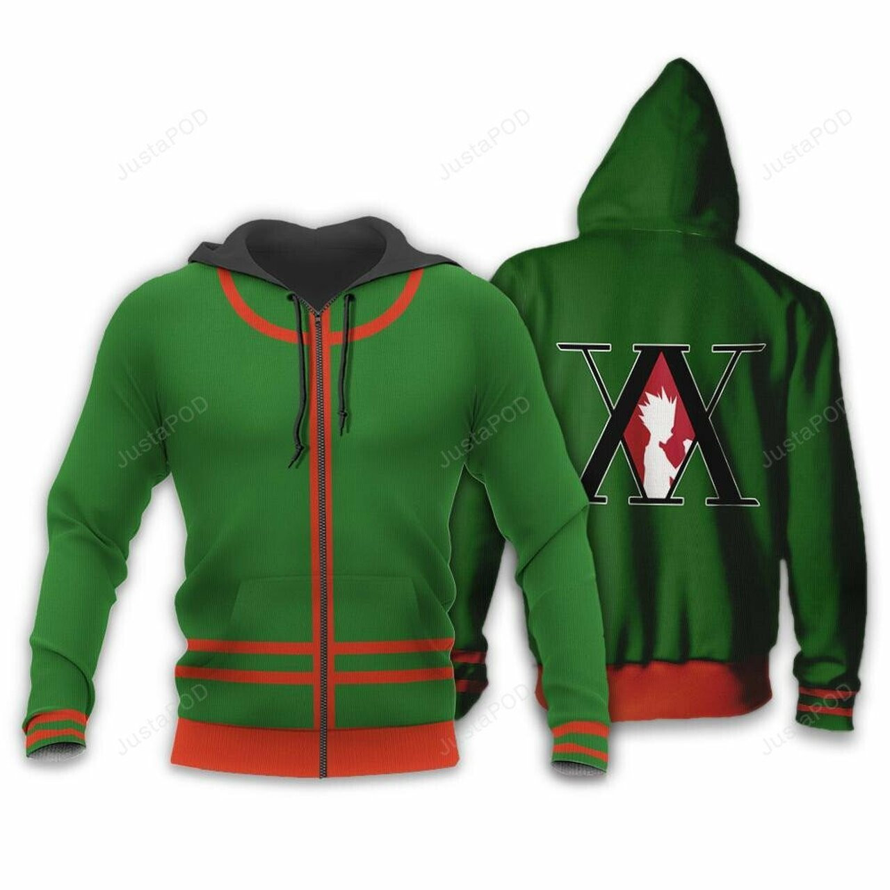 Gon Freecss Hunter X Hunter 3d All Print Hoodie