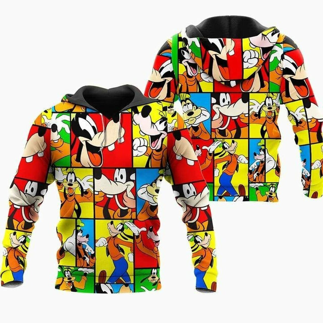 Goofy 3d All Over Print Hoodie