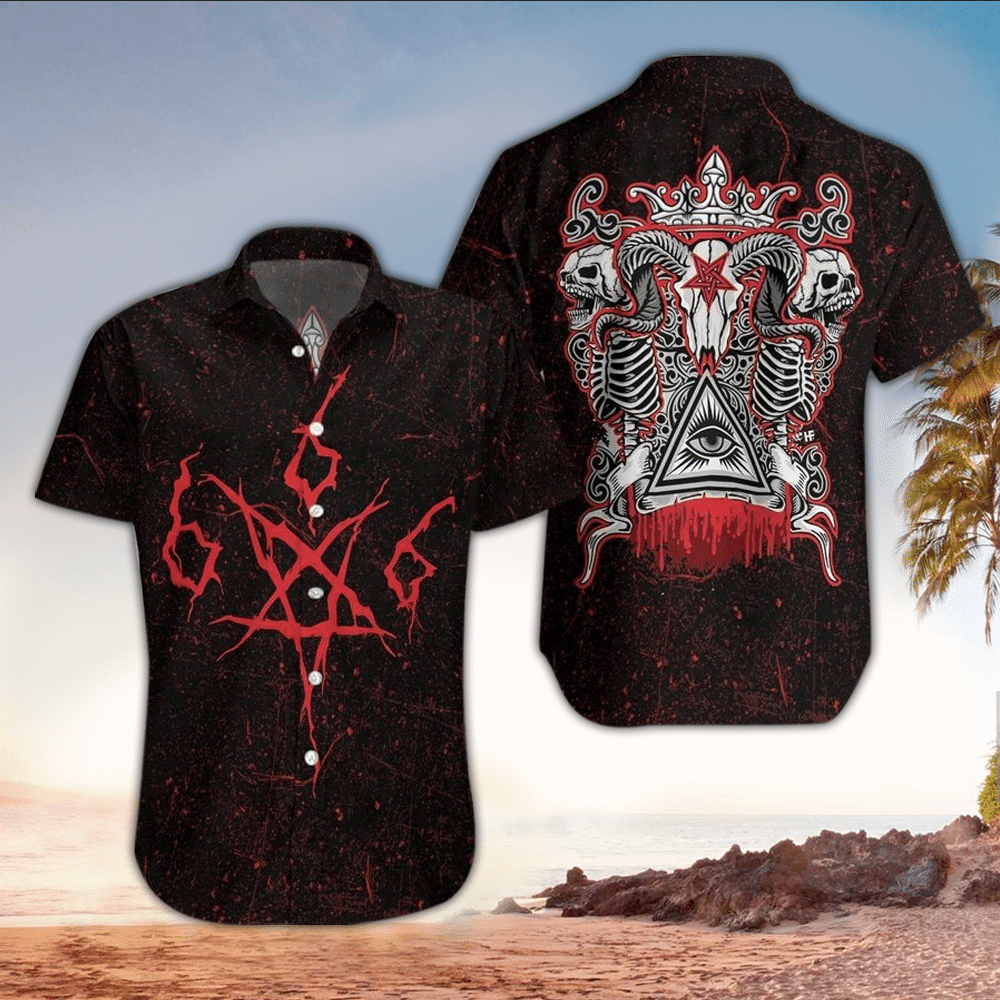 Goth Aloha Shirt Perfect Hawaiian Shirt For Goth Lover Shirt For Men and Women