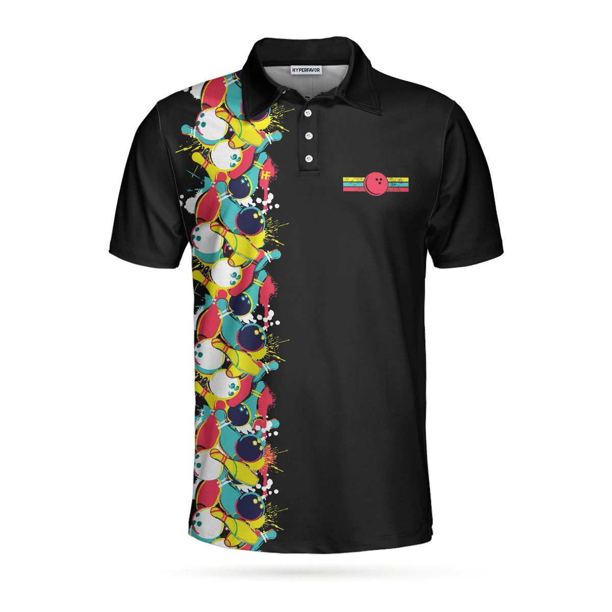 Grab Your Balls We Are Going Bowling Polo Shirt Black Bowling Shirt For Men