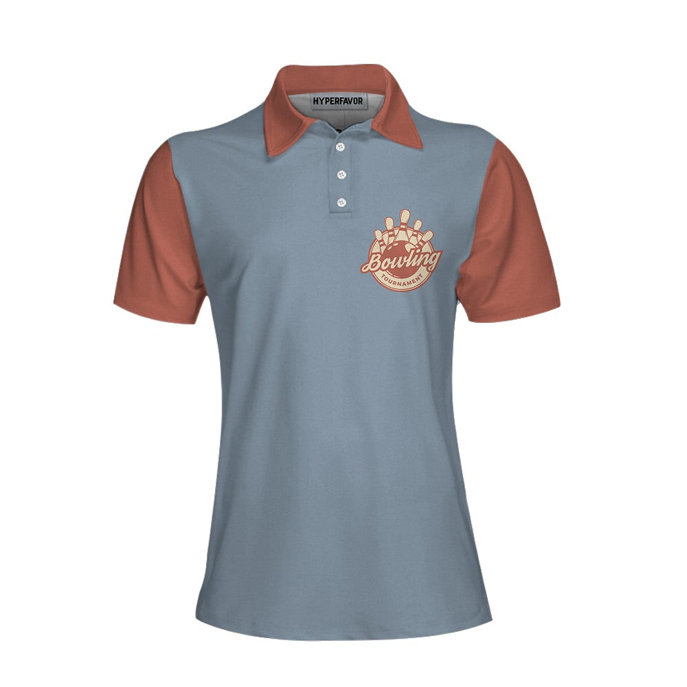 Grab Your Balls We Are Going Bowling V2 Short Sleeve Women Polo Shirt Best Bowling Polo Shirt Design For Ladies