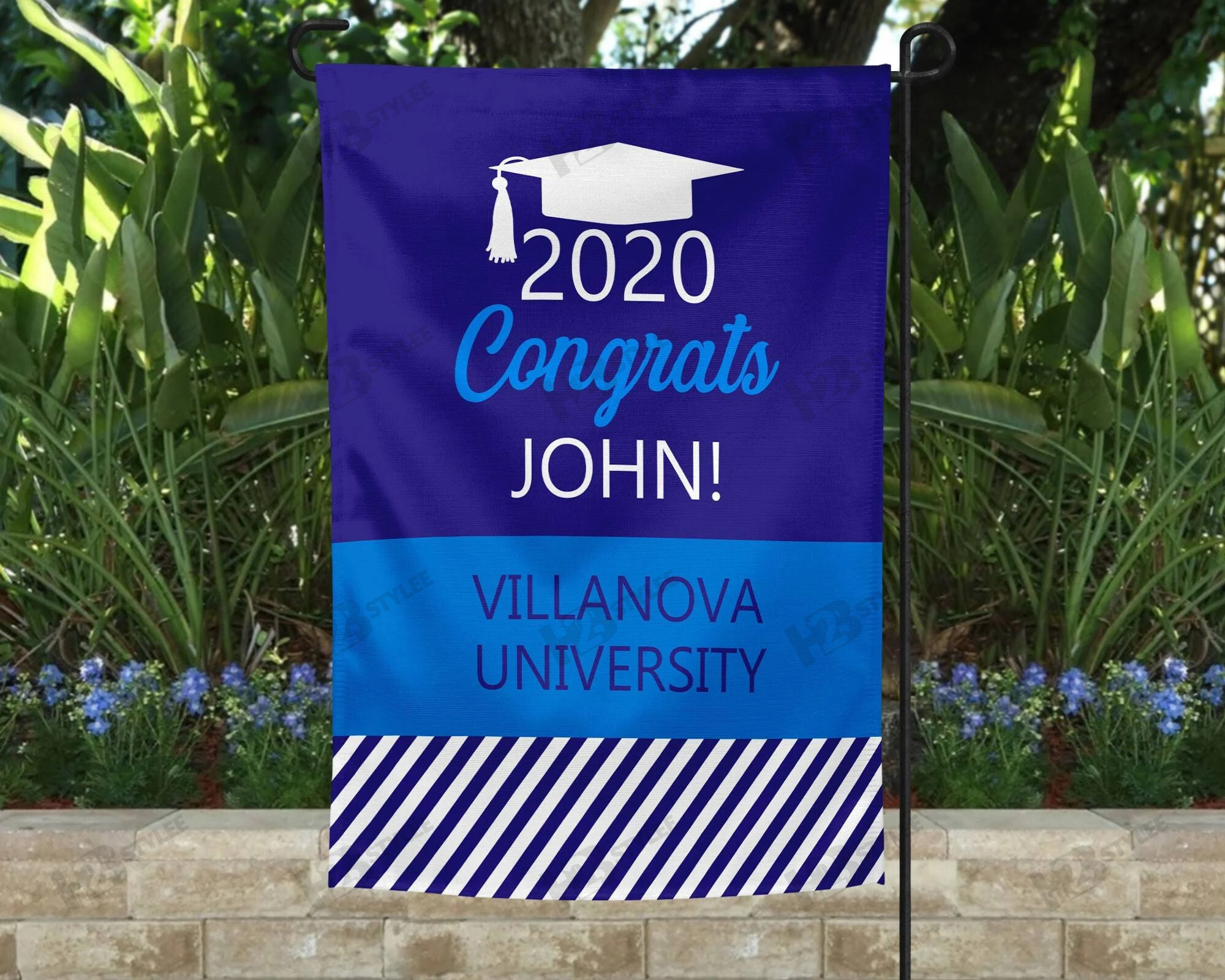 Graduation Flag 2022 Grad Flag Garden Flag Custom School Garden Flag House Flag