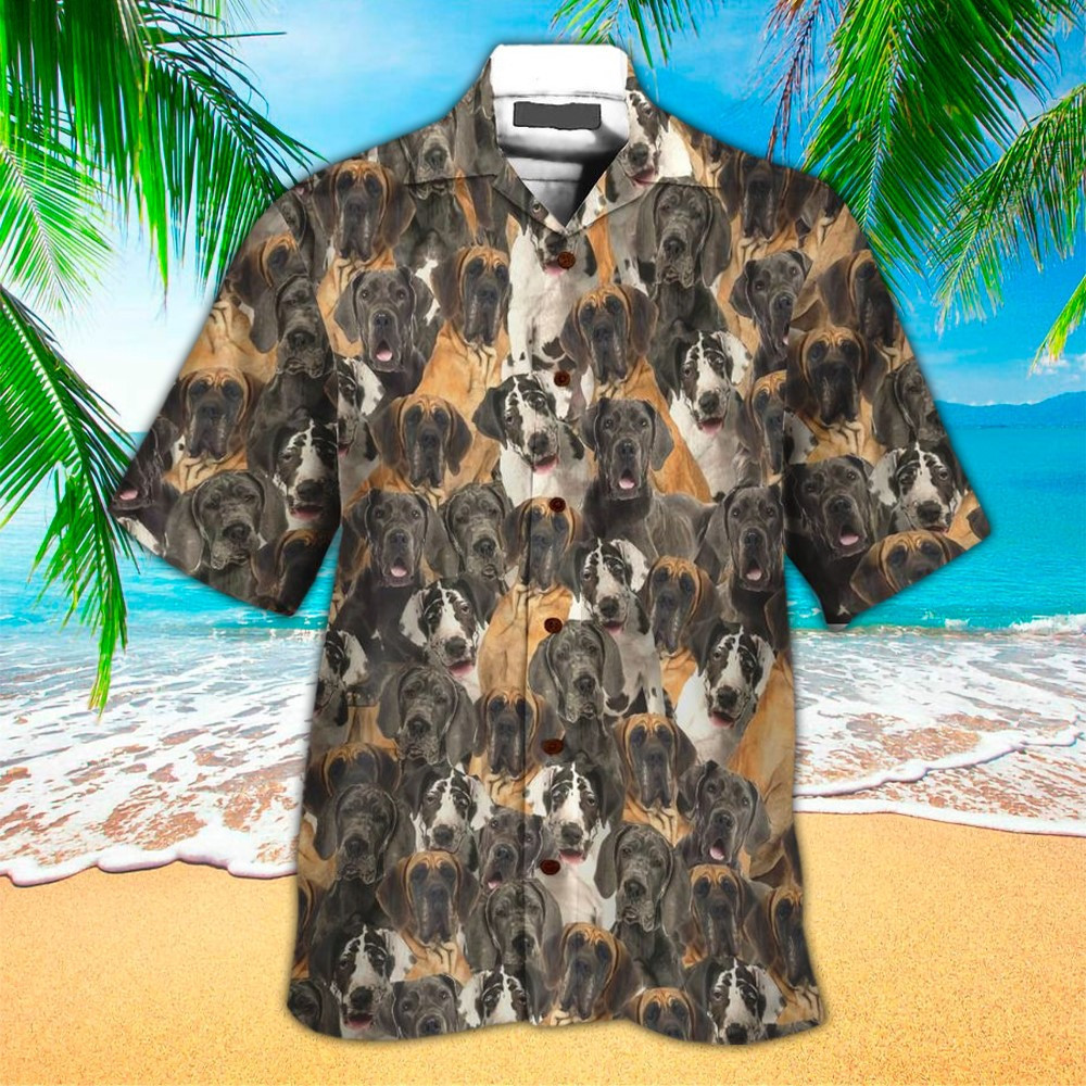 Great Dane Apparel Great Dane Button Up Shirt For Men and Women