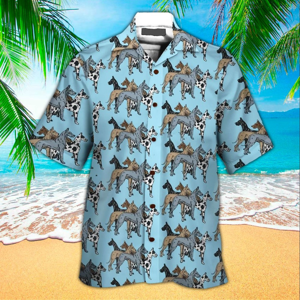 Great Dane Apparel Great Dane Button Up Shirt For Men and Women