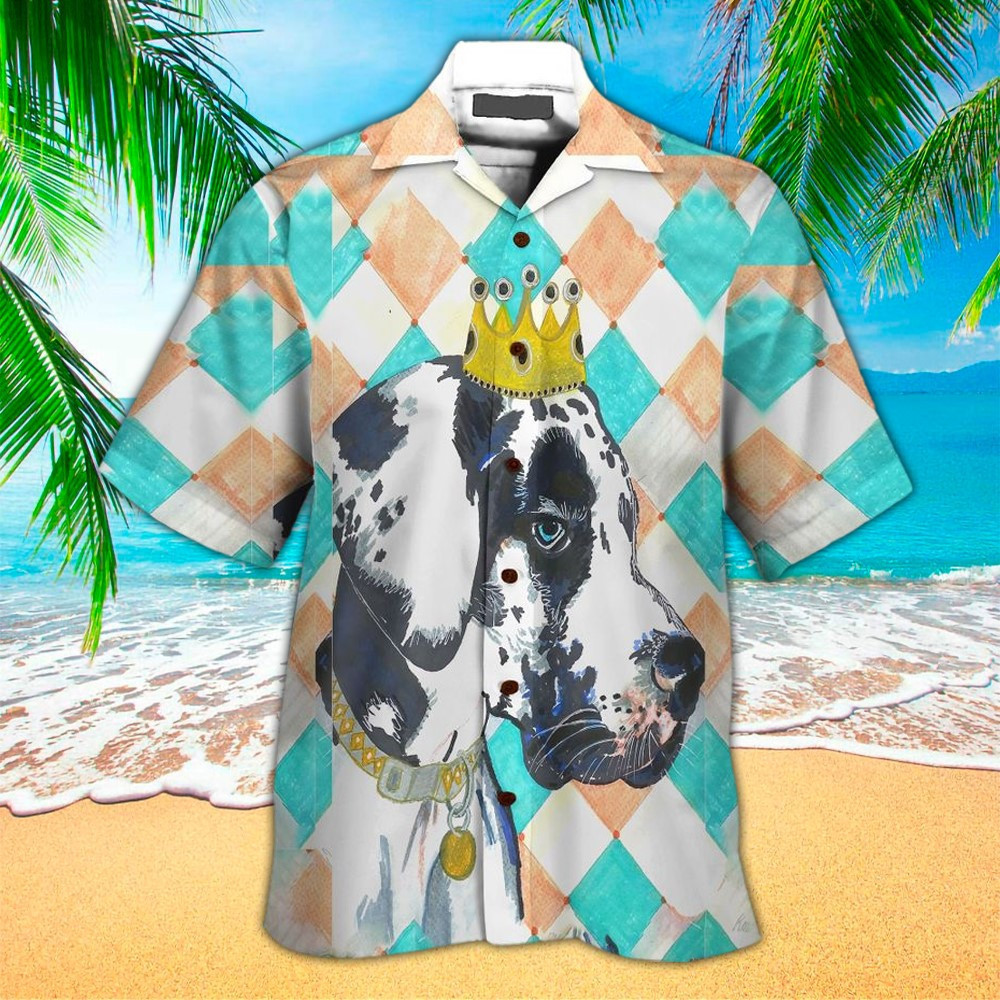 Great Dane Hawaiian Shirt Perfect Great Dane Clothing Shirt For Men and Women