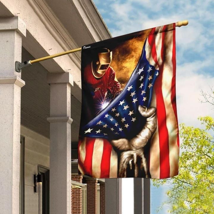 Great Flag For Welder Independence Day America Flag 4th Of July Us Flag Garden Flag House Flag