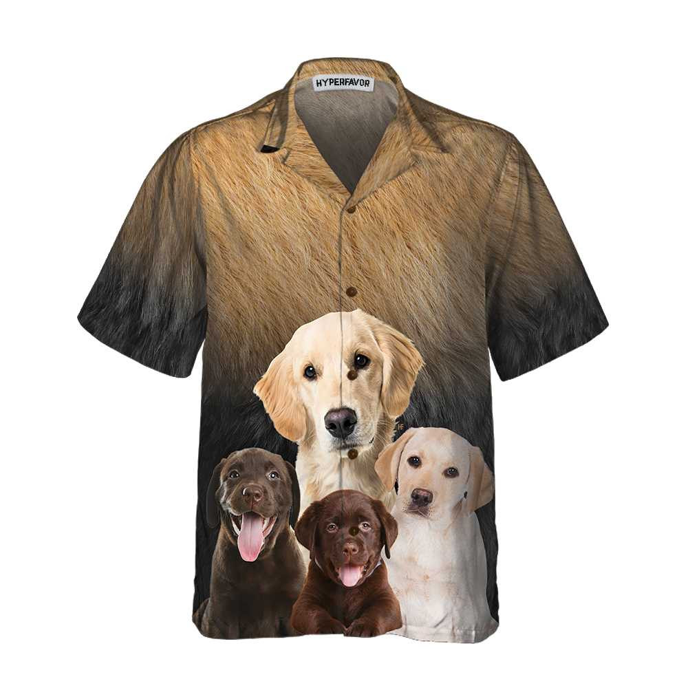 Great Labrador Retriever Dog Hawaiian Shirt