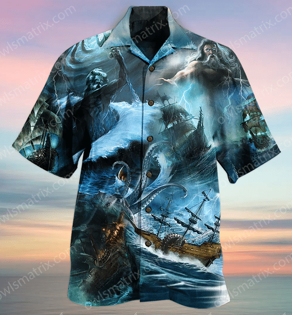 Greek Mythology Amazing Poisedon Limited - Hawaiian Shirt Hawaiian Shirt For Men