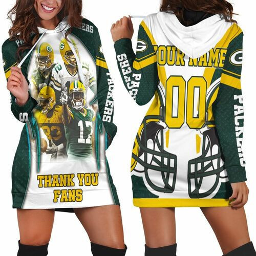 Green Bay Packers 2021 Super Bowl Nfc North Champions Personalized Hoodie Dress Sweater Dress Sweatshirt Dress