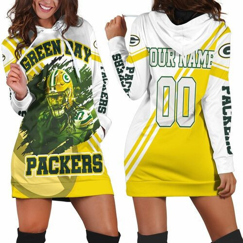 Green Bay Packers James Crawford 54 For Fans Personalized Hoodie Dress Sweater Dress Sweatshirt Dress