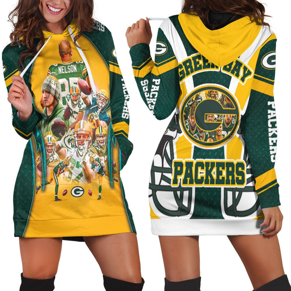 Green Bay Packers Super Bowl 2021 Nfc North Division Champions Hoodie Dress Sweater Dress Sweatshirt Dress