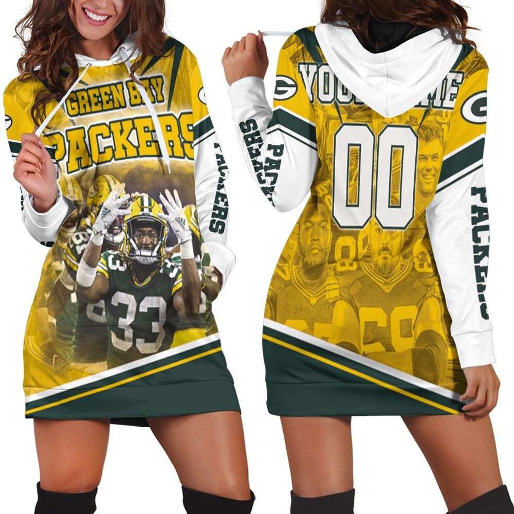 Green Bay Packers Winners Legends Nfl Champions Nfc North Winner Personalized Hoodie Dress Sweater Dress Sweatshirt Dress