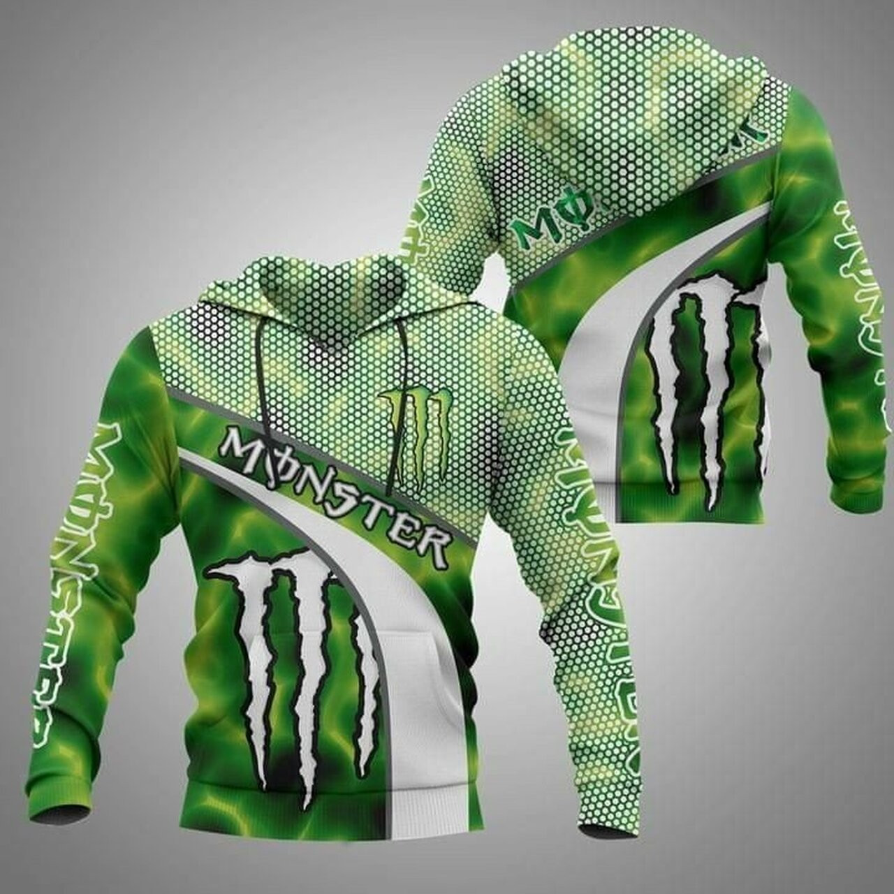 Green Monster Energy Unisex Hoodie