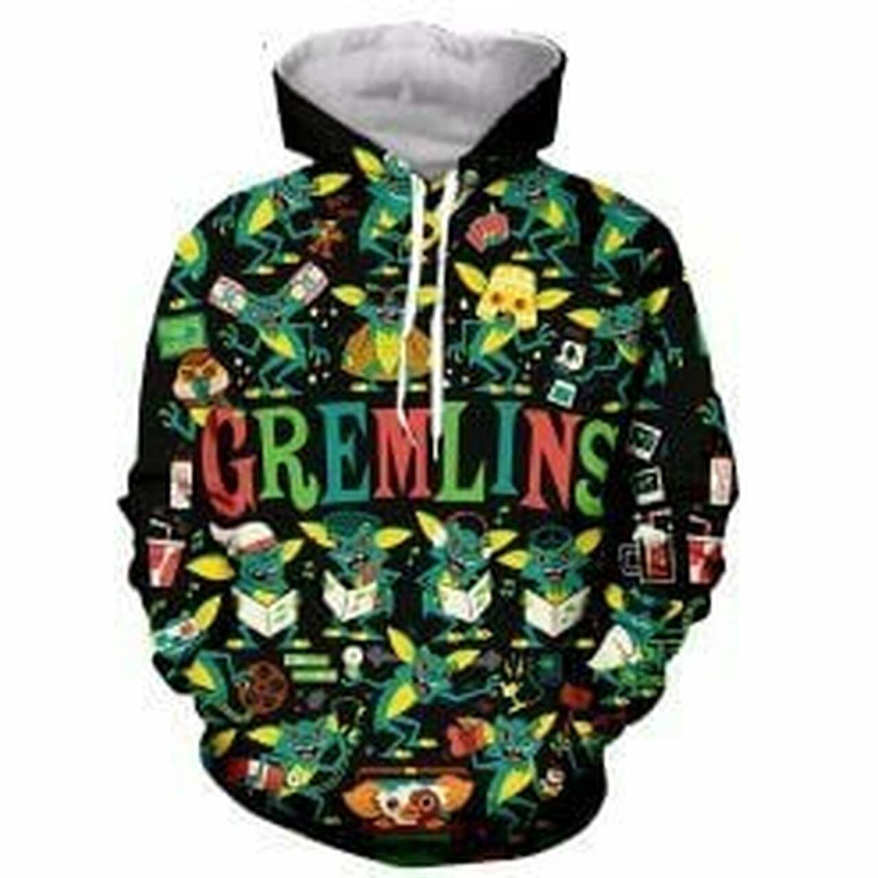 Gremlins 3d All Over Print Hoodie