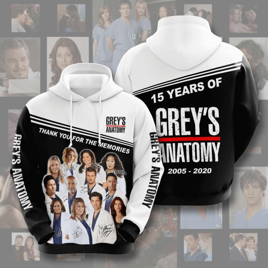 Greys Anatomy No743 Custom Hoodie 3D